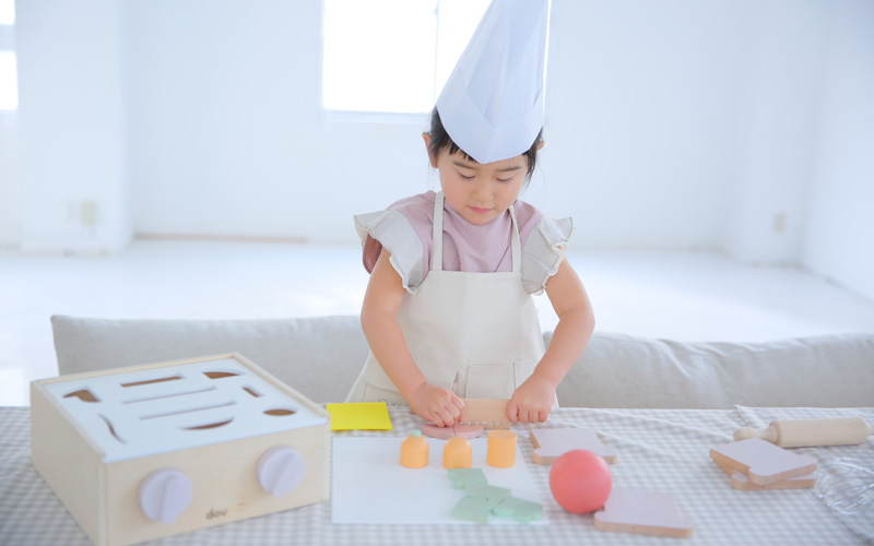 Dou ドウ リトルシェフ おままごと 型はめ Little Chef 木製おもちゃ ボックス入り Amingオンラインショップ
