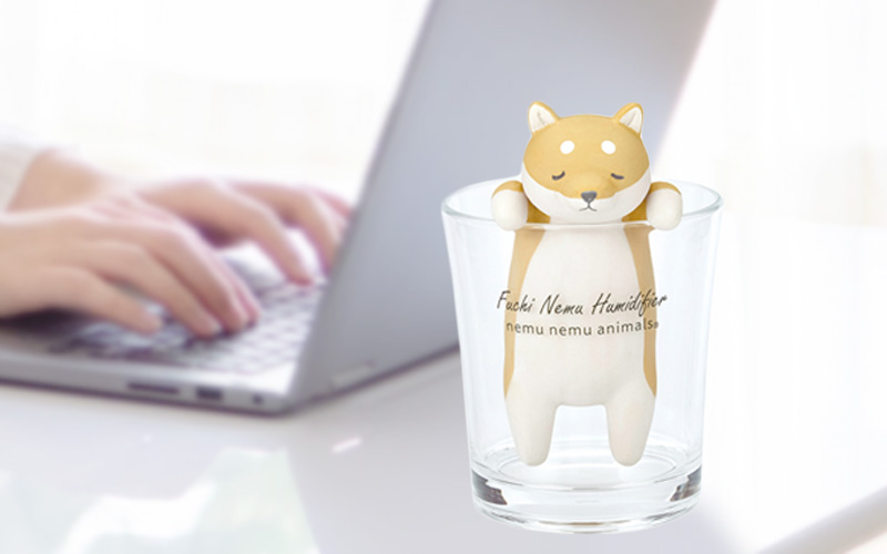 ねむねむアニマルズ ふちねむ加湿器
