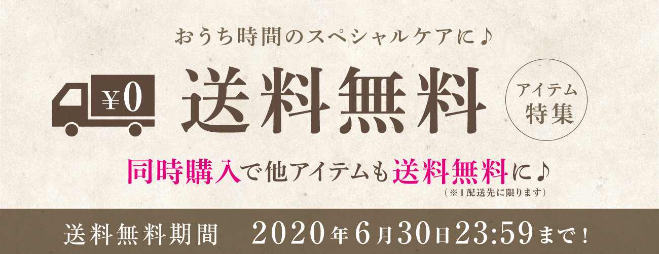 送料無料キャンペーンアイテム