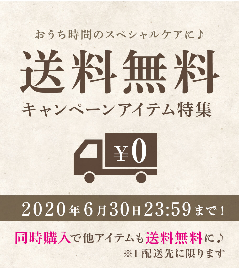 送料無料キャンペーンアイテム