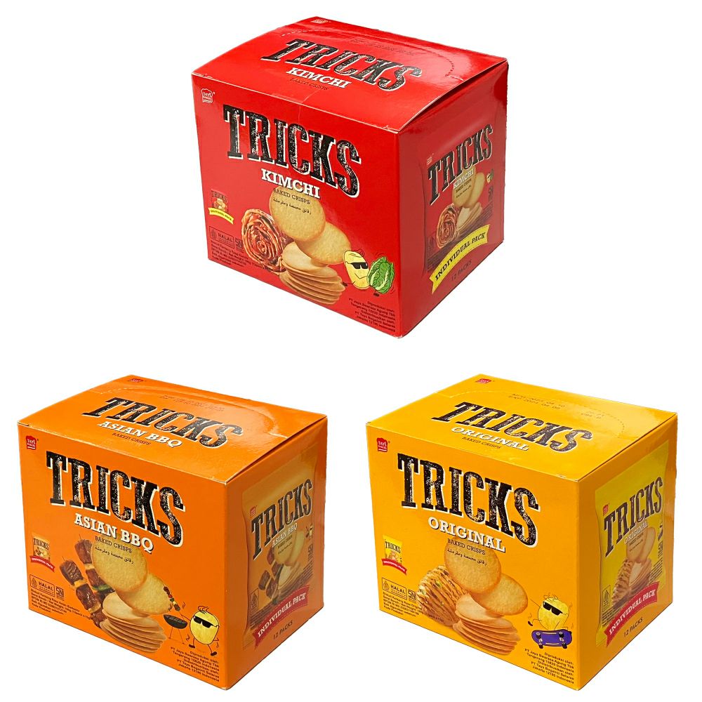 TRICKS ベイクドチップス 15g×12袋入りBOX 全3種