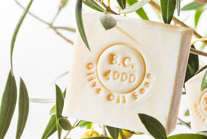 B.C.4000 100％バージンオリーブオイル石鹸