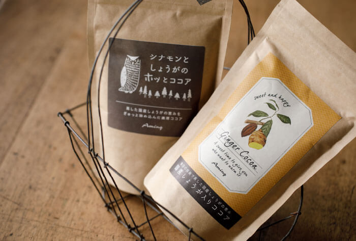 シナモンしょうがココア