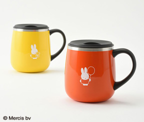 BRUNO（ブルーノ） miffy 蓋つきステンレスマグ short