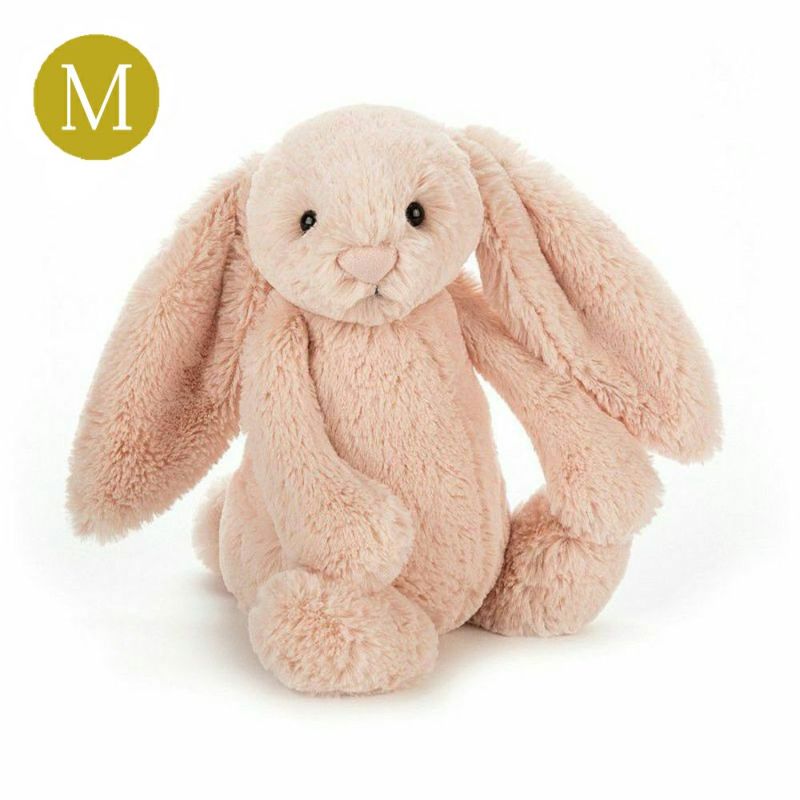 JellyCat（ジェリーキャット）＜Bashful（バッシュフル）シリーズ＞ぬいぐるみ うさぎ Bashful Blush Bunny Medium