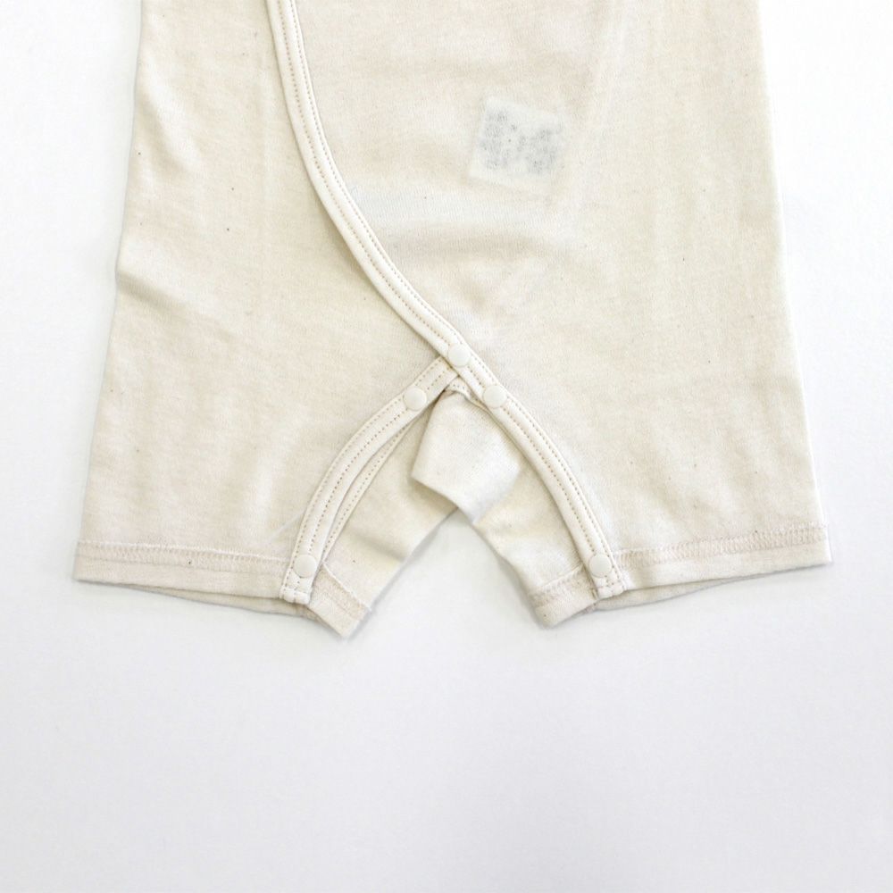 ikujikobo（育児工房）オーガニック吊天竺 コンビオール 生成り無地 （50-70cm）