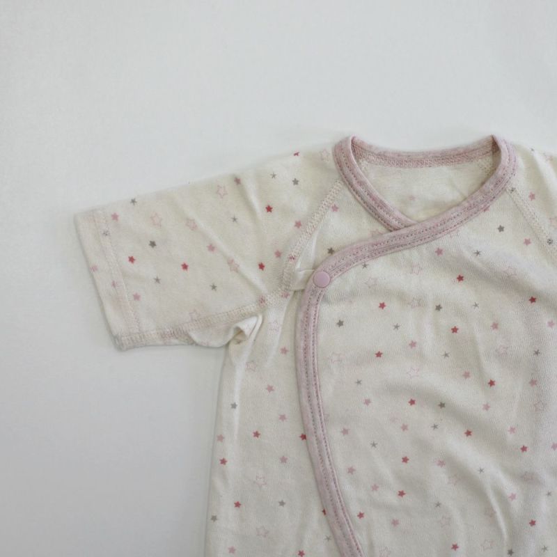 ikujikobo（育児工房）オーガニック吊天竺 コンビオール 金平糖 ピンク （50-70cm）