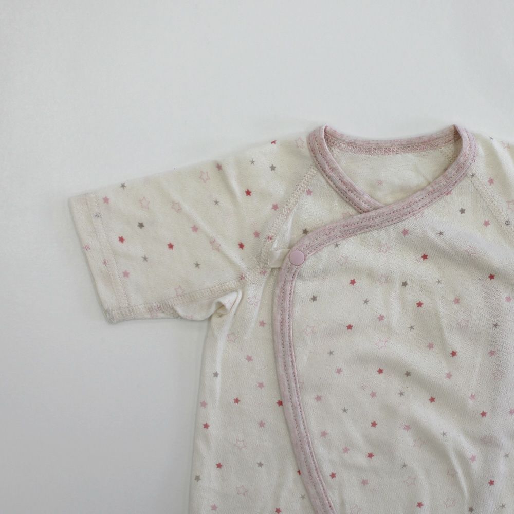 ikujikobo（育児工房）オーガニック吊天竺 コンビオール 金平糖 ピンク （50-70cm）