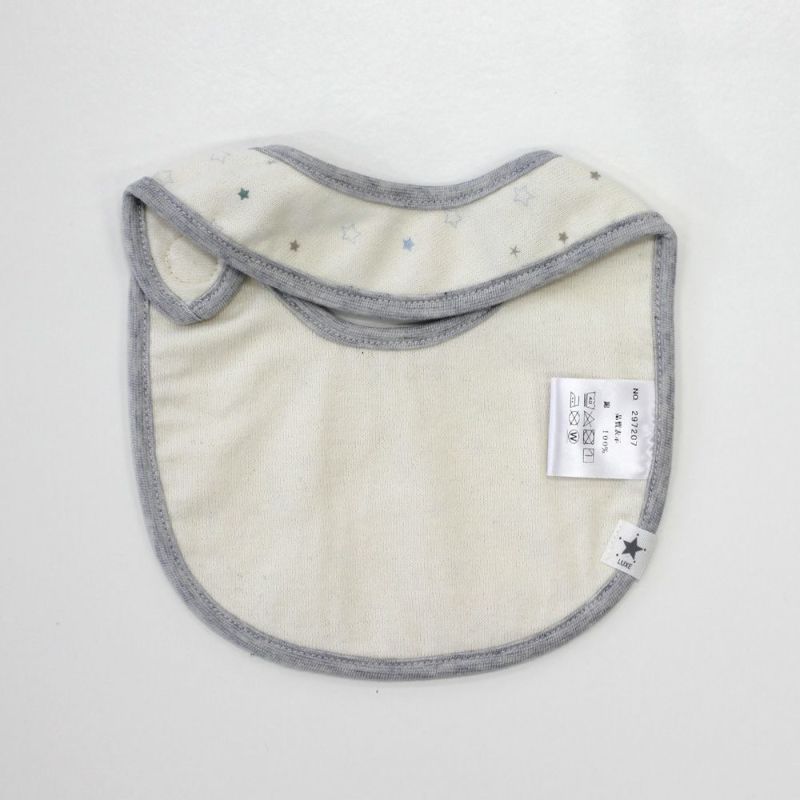 ikujikobo（育児工房）オーガニック吊天竺 スタイ 金平糖 ブルー