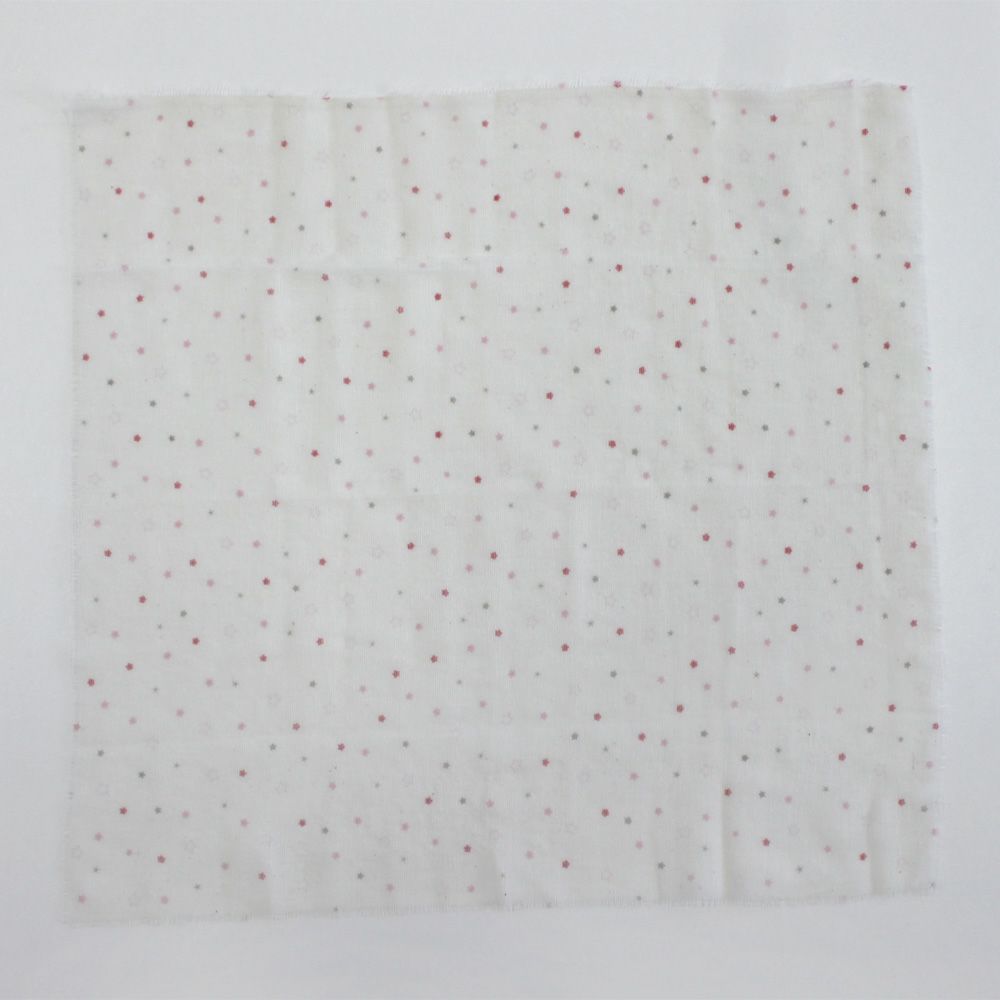 ikujikobo（育児工房）オーガニック知多木綿 ガーゼハンカチ2枚セット ピンク