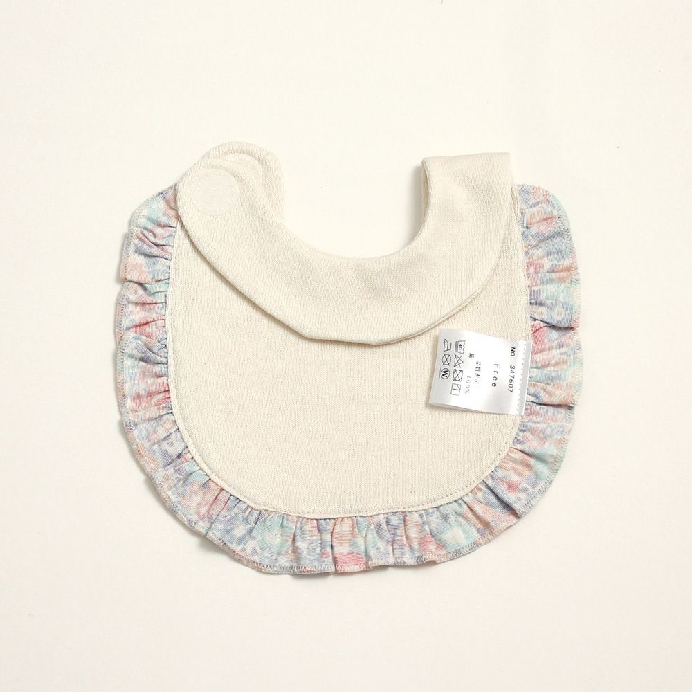 ikujikobo（育児工房）オーガニック吊天竺 スタイ リバティ アイボリー