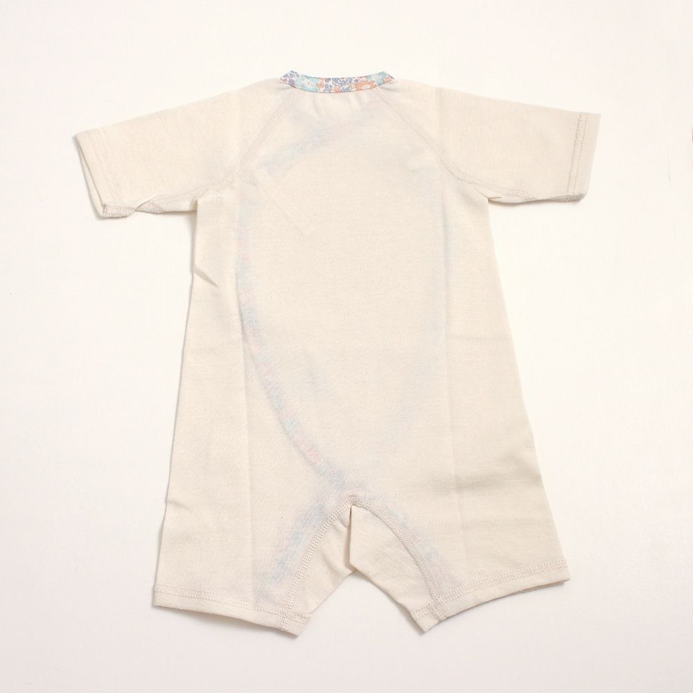 ikujikobo（育児工房）オーガニック吊天竺 コンビオール リバティ アイボリー（50-70cm）