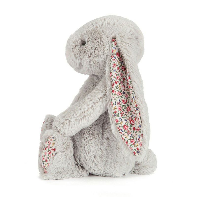 Jellycat ジェリーキャット Blossom ブロッサム シリーズ ぬいぐるみ うさぎ Blossom Silver Bunny Medium Amingオンラインショップ