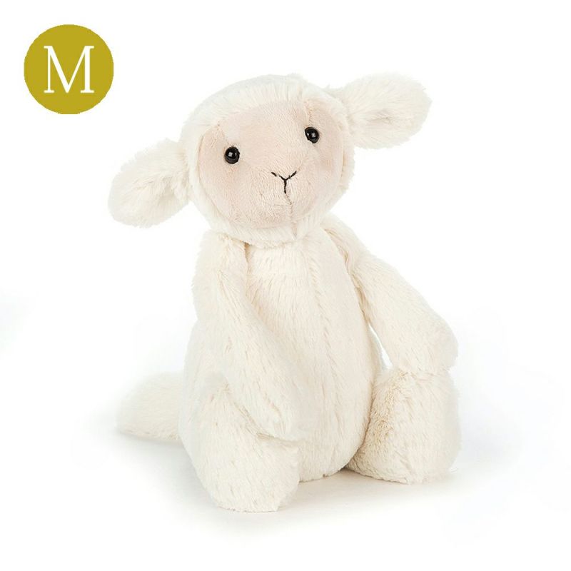 Jellycat ジェリーキャット Bashful バッシュフル シリーズ ぬいぐるみ ヒツジ Bashful Lamb Medium Amingオンラインショップ