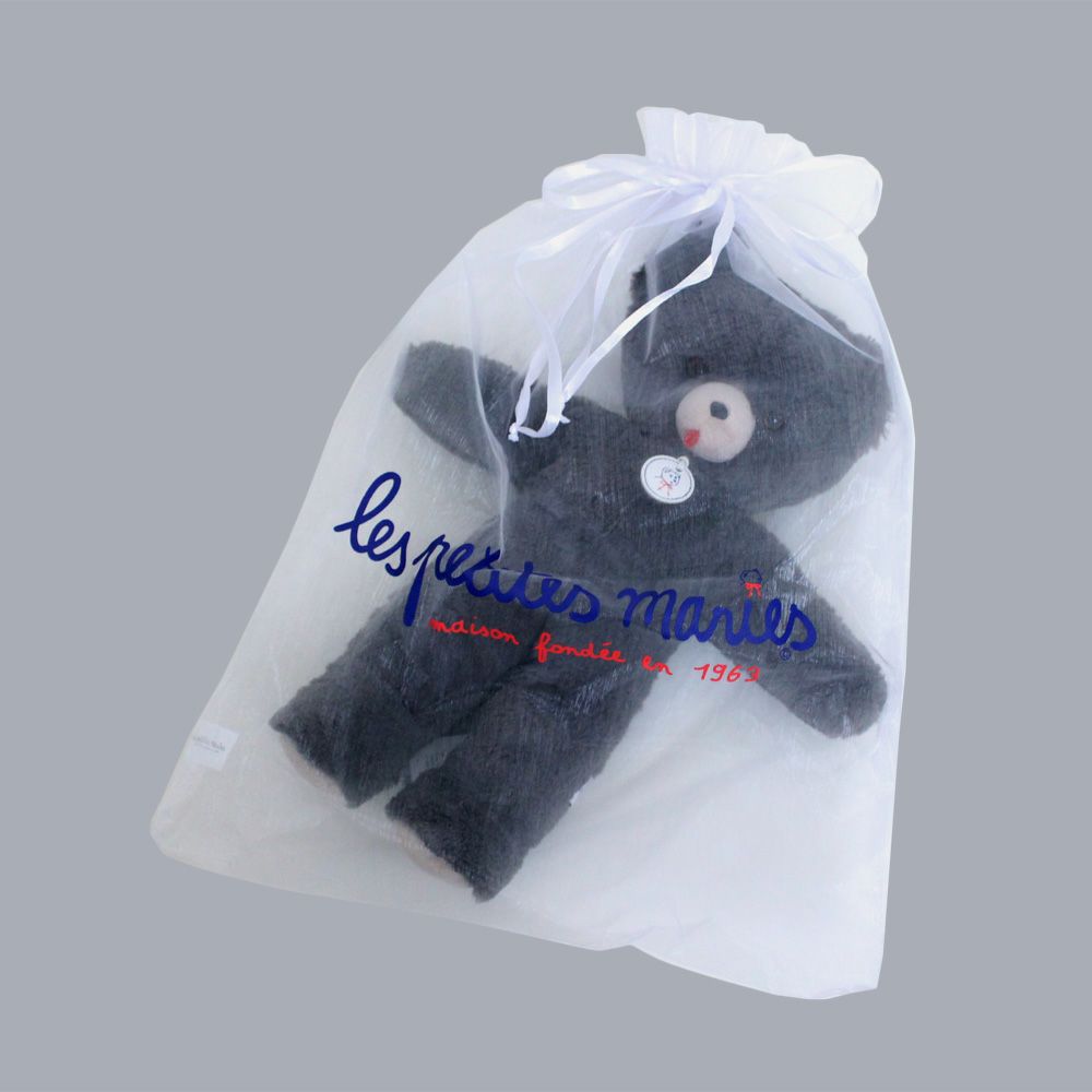 Les Petites Marie (レ・プティット・マリー) Ours Toinou GRIS 33cm