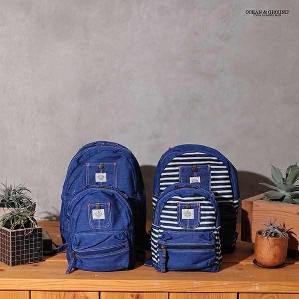 OCEAN＆GROUND（オーシャンアンドグラウンド） DAYPACK BLUE BLUE デイパック リュック