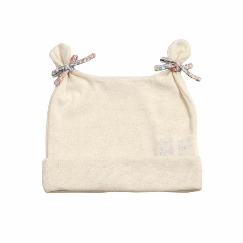 ikujikobo（育児工房）オーガニック リバティシリーズ 出産準備6点セット（アイボリー）【小児科医の育児本プレゼント！】