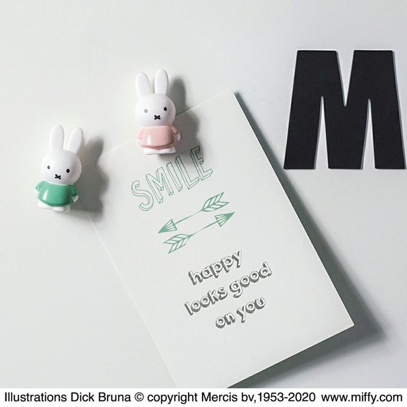 ミッフィー マグネット MIFFY MAGNET パステル 4個入 Amingオンラインショップ