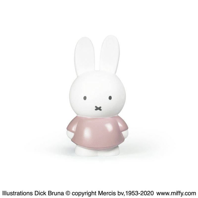 ミッフィー マネーバンク MIFFY MONEY BANK 貯金箱 Sサイズ パウダーピンク | Amingオンラインショップ