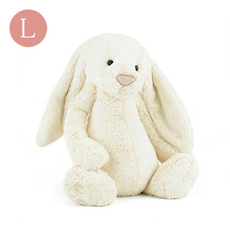  cream Bunny うさぎ クリーム Ｌラージ ぬいぐるみ JellyCat（ジェリーキャット）＜Bashful（バッシュフル）シリーズ