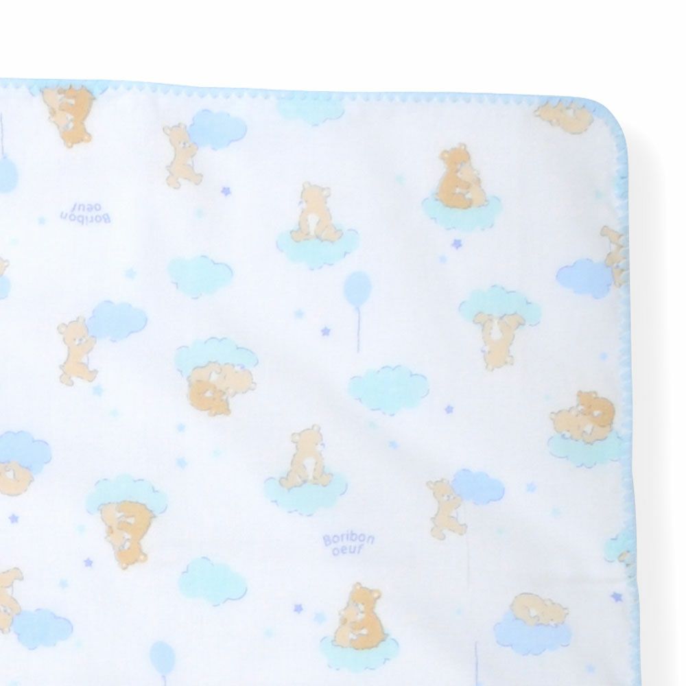 Boribon oeuf（ボリボンウーフ） レジェガーゼマルチケット ブルー