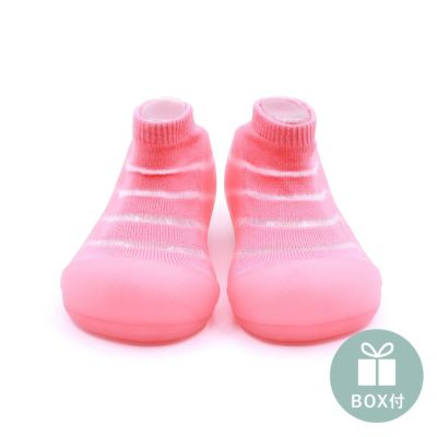 Attipas（アティパス） ベビーシューズ See Through Pink （12.5cm） 【ボックス入り】