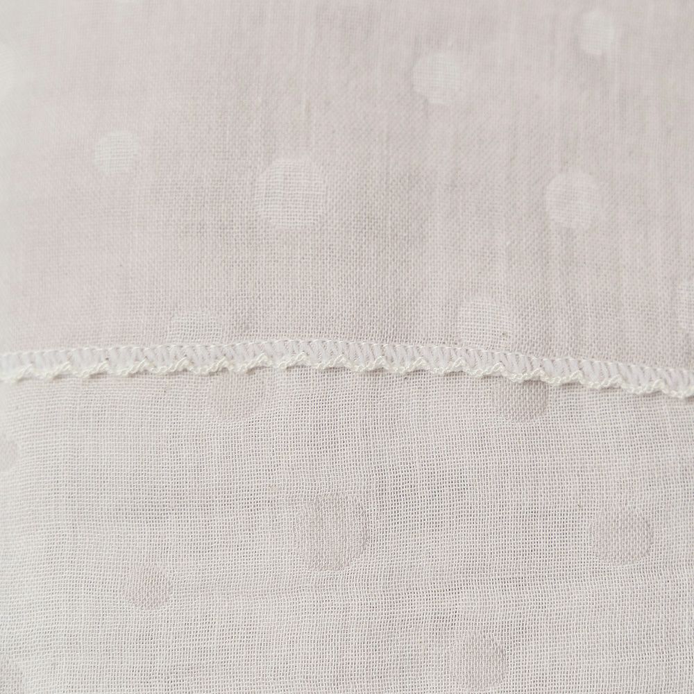 ikujikobo（育児工房）オーガニック二重織ガーゼ 水玉 ガーゼケット グレー