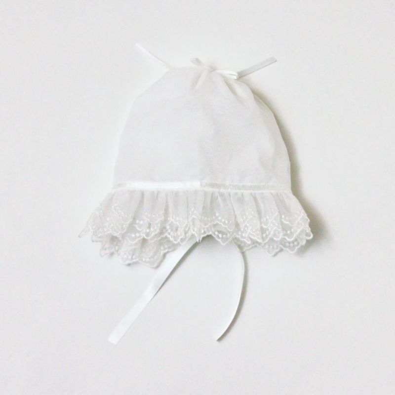 ikujikobo（育児工房）セレモニー帽子 ホワイト（42-44cm）