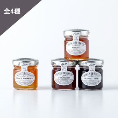 TIPTREE【ダブルデッカー缶】ジャム・ショートブレッド・紅茶セット