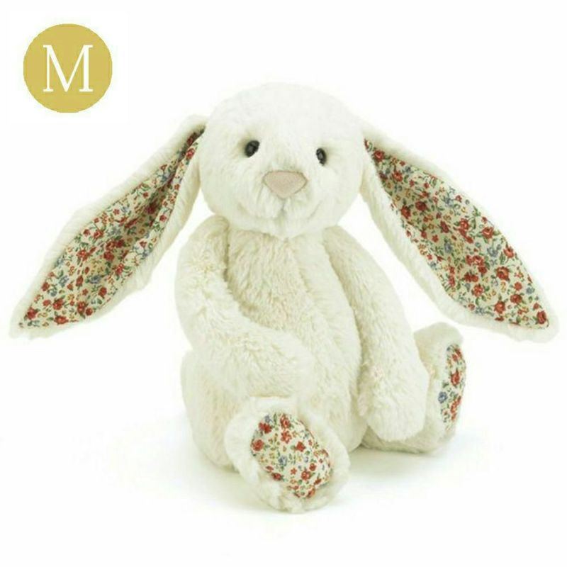 JellyCat（ジェリーキャット）＜Blossom（ブロッサム）シリーズ＞ぬいぐるみ うさぎ Blossom Cream Bunny Medium