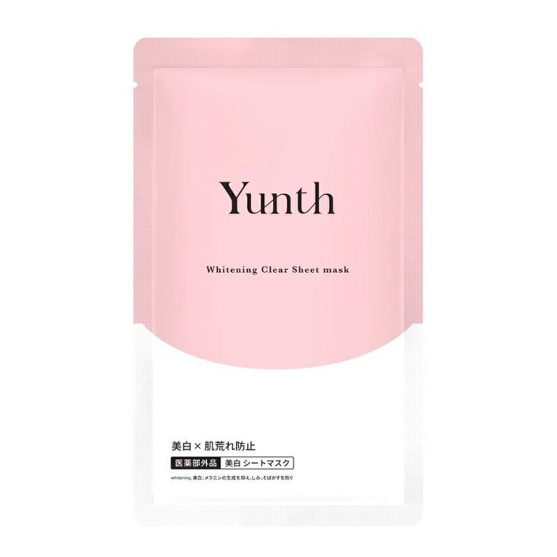 Yunth（ユンス） 薬用美白シートマスク【医薬部外品】 | Aming