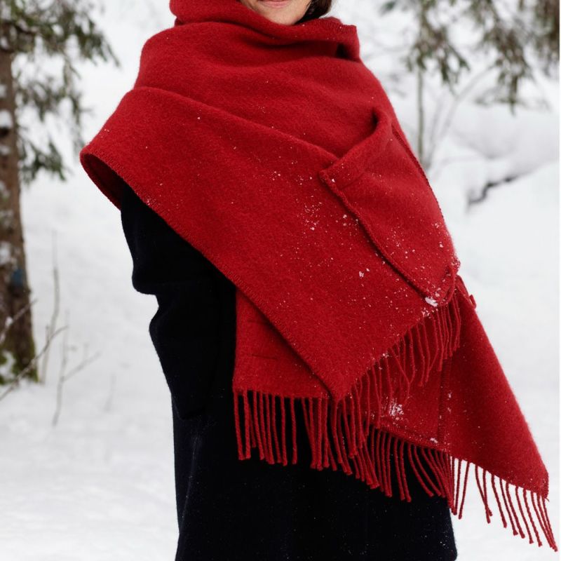 LAPUAN KANKURIT（ラプアンカンクリ） UNI pocket shawl