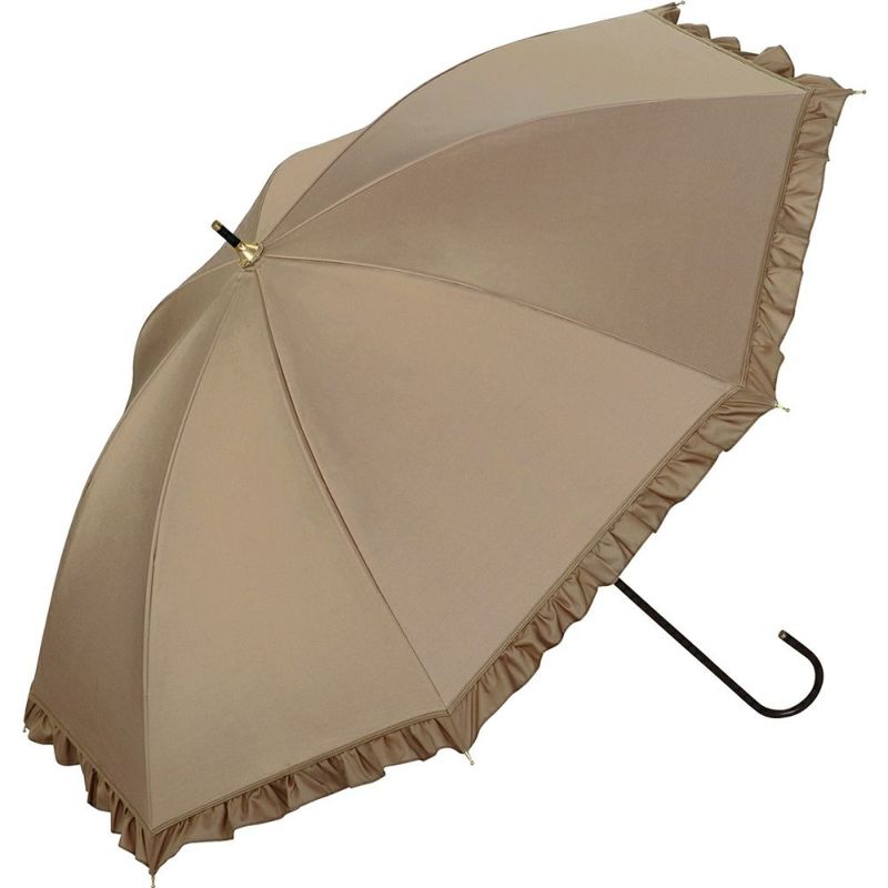 新品晴雨兼用傘ダブルフリル SETUP7｜SETUP7/55cm ダブルフリル 無地晴雨兼用傘 日傘 UPF50+
