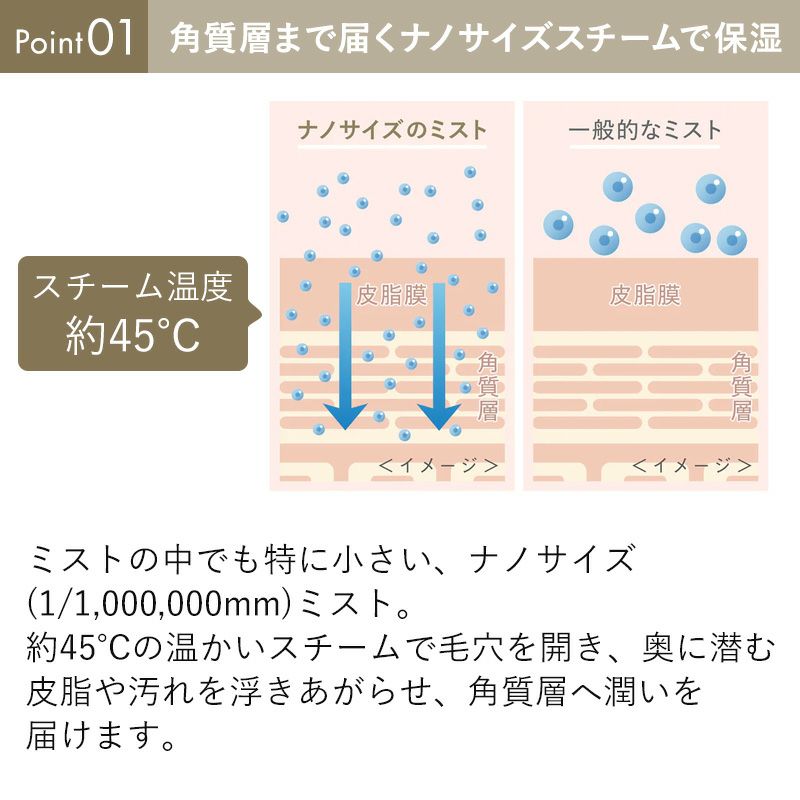 【新品未使用】Facial Cleansing Nano Steamer フェイシャル クレンジング ナノスチーマー | FESTINO