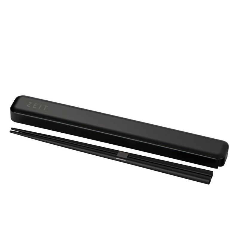 ZEIT 箸・箸箱セット22.5cm ブラック | Amingオンラインショップ