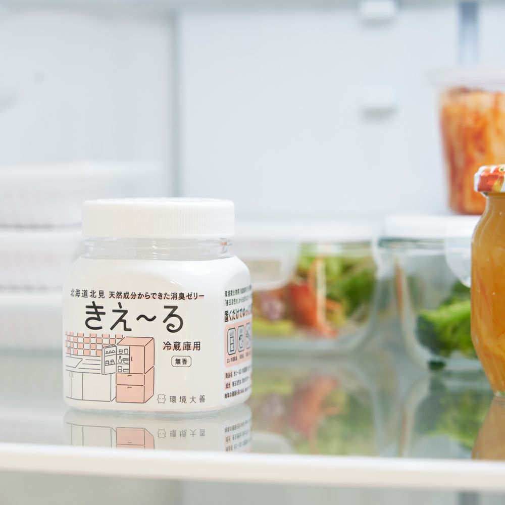 ニコさん［断捨離ネキ］　ジェル詰め替えのみ きえ～る D 冷蔵庫用 ゼリータイプ 無香 180g | Amingオンラインショップ