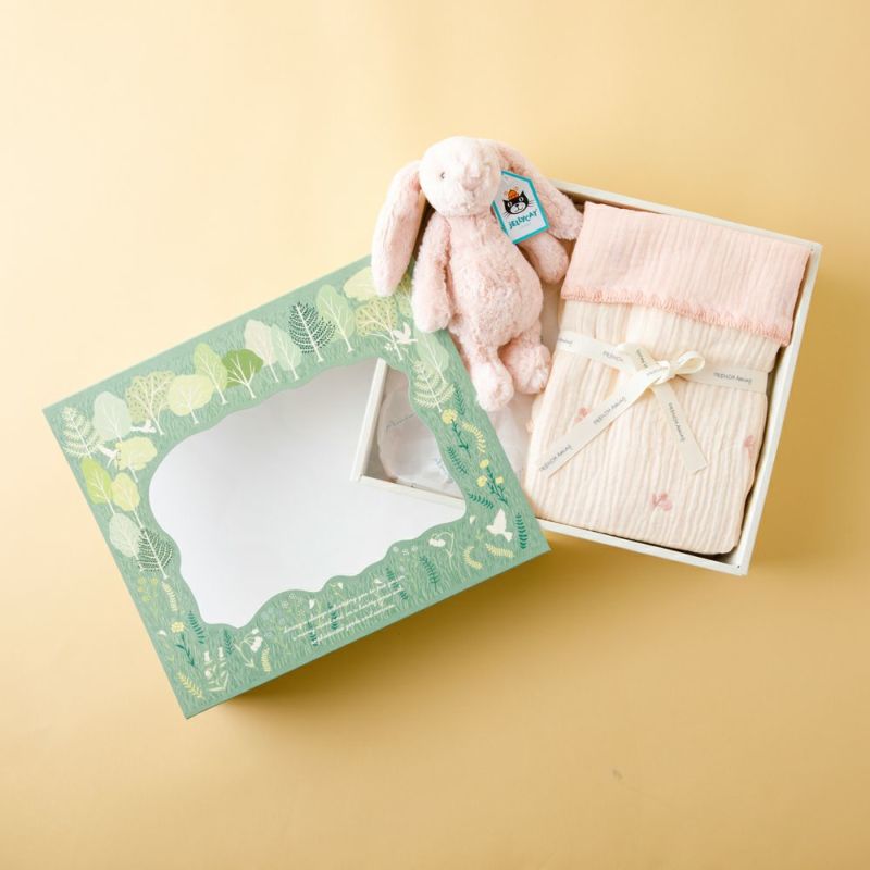出産祝い ギフトセット】 Jelly cat（ジェリーキャット