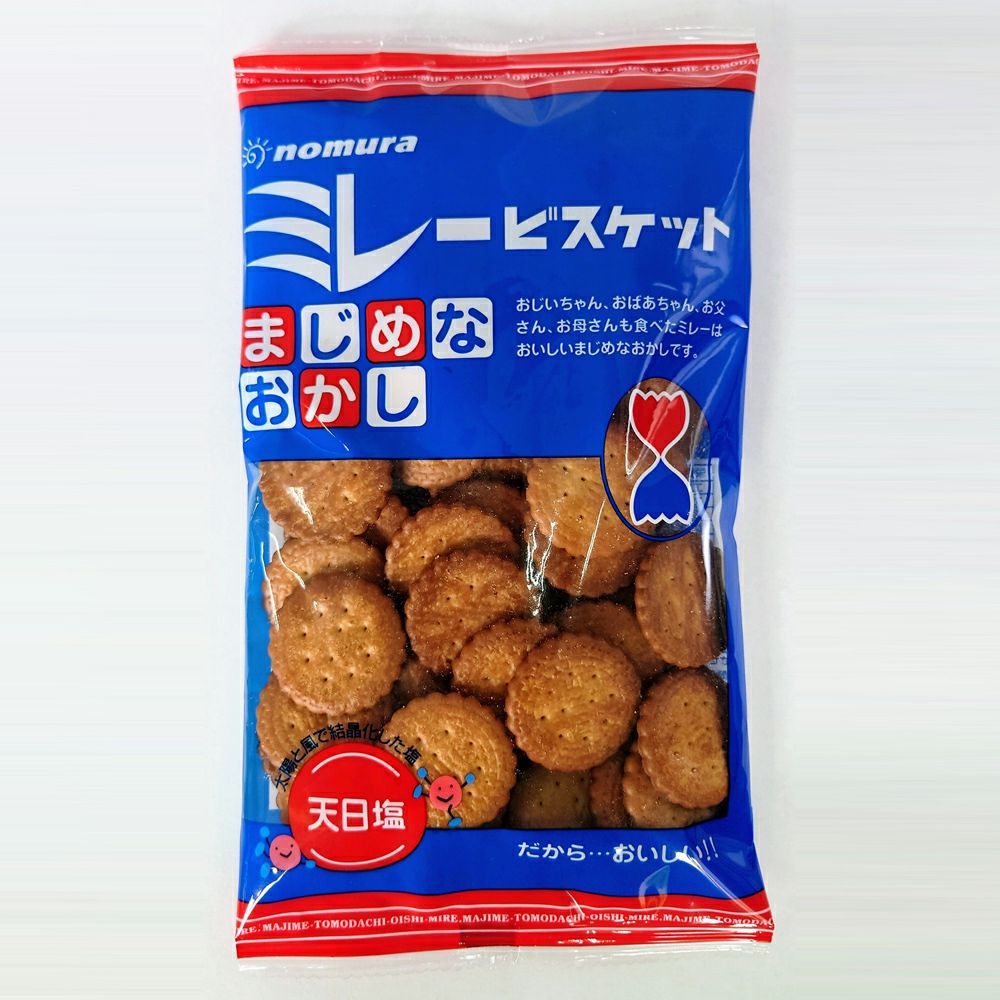 ミレービスケット 野村煎豆 まじめなおかし 120g