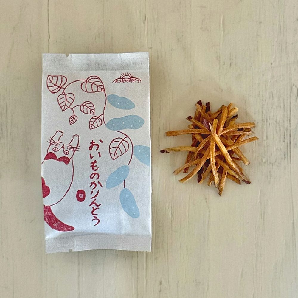 大地のおやつ おいものかりんとう 塩 75g