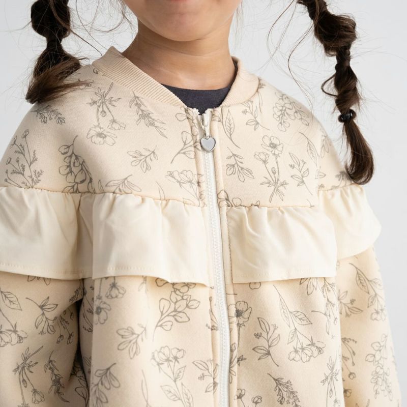 2025AW】FRENCH Aming（フレンチアミング） ラウンドフリルブルゾン