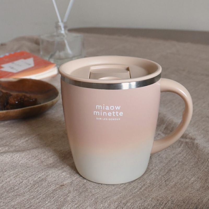 eto muggs　2枚セット新品 サブヒロモリ にゃお 目盛り付きステンレスサーモマグカップ | Aming